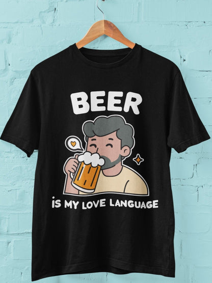 Beer Is My Love Language Unisex Tshirt