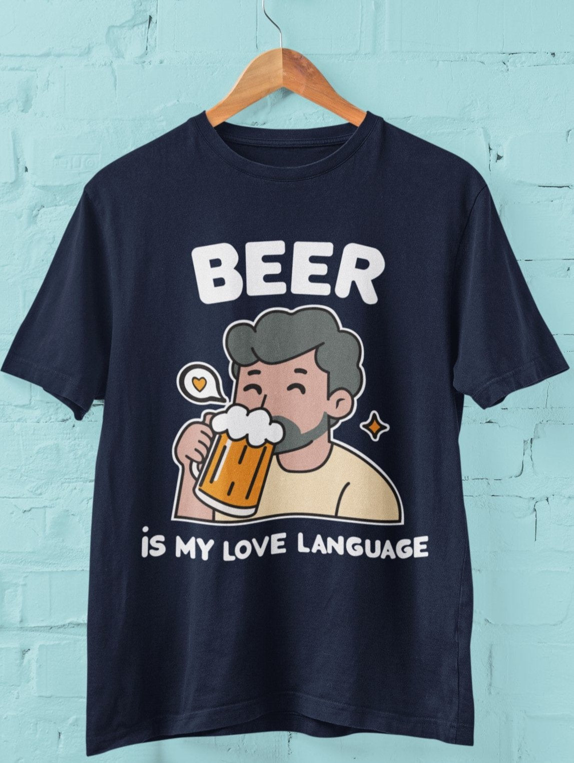 Beer Is My Love Language Unisex Tshirt